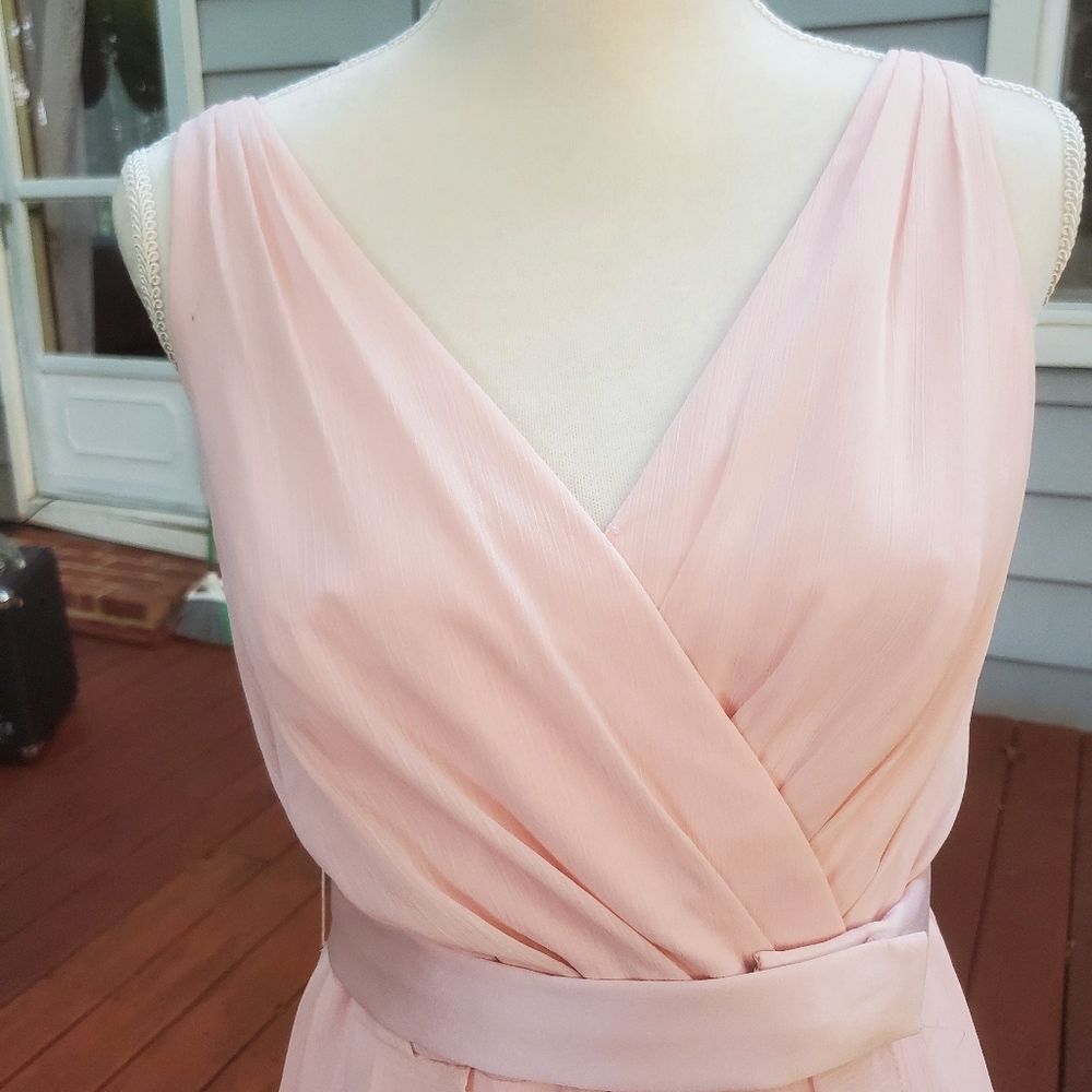 White by Vera Wang Chiffon Dress - Picture 7 of 8